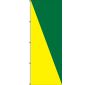 5'x3' Diagonal Vertical Attention Flags