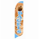 2'x11' Bagels Wave Banner