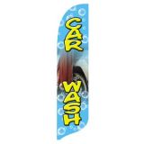 2'x11' Car Wash Wave Banner