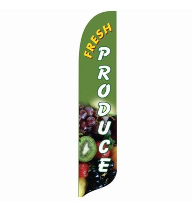 2'x11' Fresh Produce Wave Banner