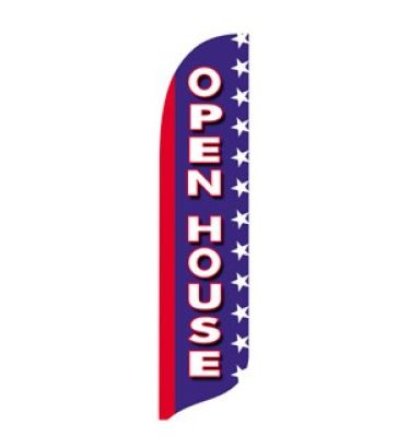 2'x11' Open House Wave Banner