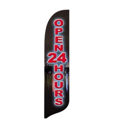 2'x11' Open24 Wave Banner