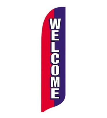 2'x11' Welcome Wave Banner