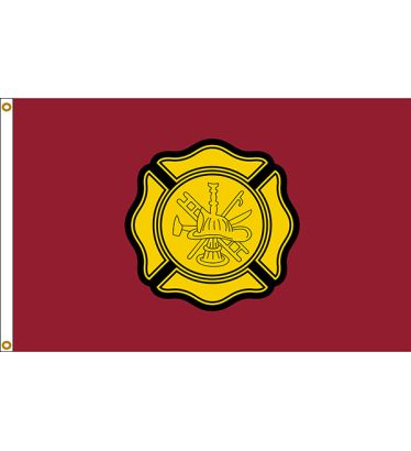 3'x5' Fire Department Outdoor Nylon Flag