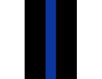 18"x12" Thin Blue Line Garden Flag