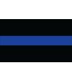 Window Decal - Thin Blue Line Static Cling