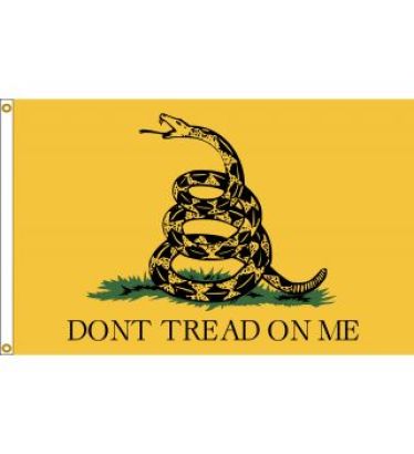 2'x3' Gadsden Outdoor Nylon Flag