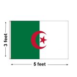 3'x5' Algeria Nylon Outdoor Flag