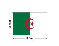 3'x5' Algeria Nylon Outdoor Flag