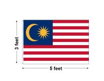 3'x5' Malaysia Nylon Outdoor Flag