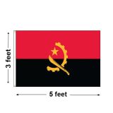 3'x5' Angola Nylon Outdoor Flag