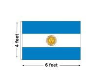 4'x6' Argentina Nylon Outdoor Flag