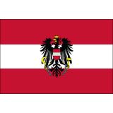 Austria (with Eagle) Flags