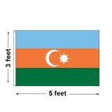 3'x5' Azerbaijan Nylon Outdoor Flag