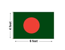 4'x6' Bangladesh Nylon Outdoor Flag