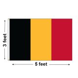 3'x5' Belgium Nylon Outdoor Flag