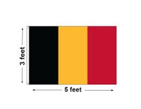 3'x5' Belgium Nylon Outdoor Flag