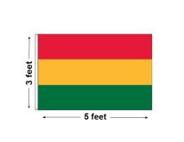 3'x5' Bolivia Nylon Outdoor Flag