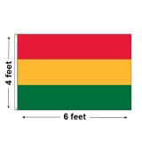 4'x6' Bolivia Nylon Outdoor Flag