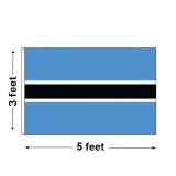 3'x5' Botswana Nylon Outdoor Flag