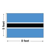 5'x8' Botswana Nylon Outdoor Flag