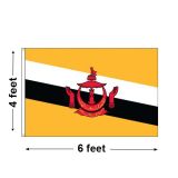 4'x6' Brunei Darussalam Nylon Outdoor Flag