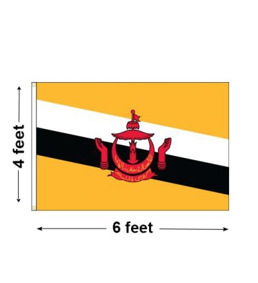 4'x6' Brunei Darussalam Nylon Outdoor Flag