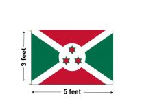 3'x5' Burundi Nylon Outdoor Flag