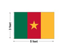 3'x5' Cameroon Nylon Outdoor Flag