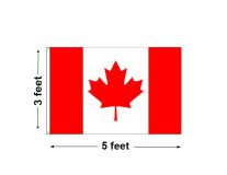 3'x5' Canada Nylon Outdoor Flag