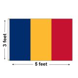 3'x5' Chad Nylon Outdoor Flag