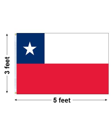 3'x5' Chile Nylon Outdoor Flag