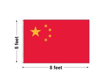 5'x8' China Nylon Outdoor Flag