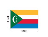 3'x5' Comoros Nylon Outdoor Flag