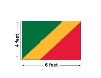 4'x6' Congo Nylon Outdoor Flag