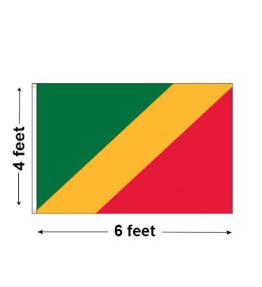 4'x6' Congo Nylon Outdoor Flag