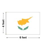 4'x6' Cyprus Nylon Outdoor Flag