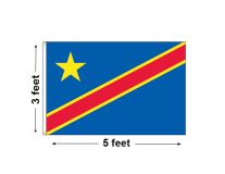 3'x5' Democratic Republic of the Congo Nylon Outdoor Flag