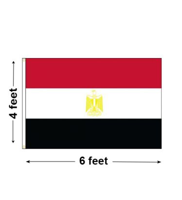 4'x6' Egypt Nylon Outdoor Flag