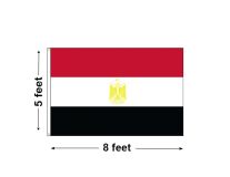 5'x8' Egypt Nylon Outdoor Flag