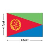 4'x6' Eritrea Nylon Outdoor Flag