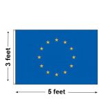 3'x5' European Union Nylon Outdoor Flag