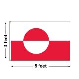 3'x5' Greenland Nylon Outdoor Flag