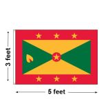 3'x5' Grenada Nylon Outdoor Flag