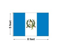 5'x8' Guatemala Nylon Outdoor Flag