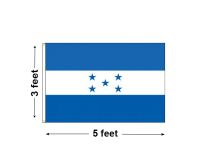 3'x5' Honduras Nylon Outdoor Flag