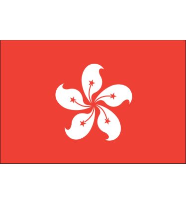 5'x8' Hong Kong Nylon Outdoor Flag