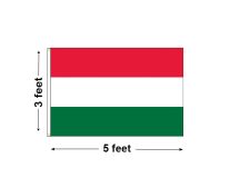 3'x5' Hungary Nylon Outdoor Flag