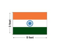 3'x5' India Nylon Outdoor Flag