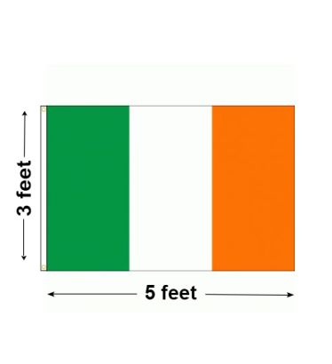 3'x5' Ireland Nylon Outdoor Flag